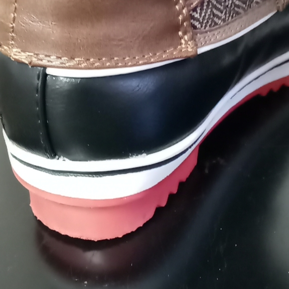 Dream Pairs Boots Women's Size 5 Back & Brown Lace Up Mid-Calf Winter Snow Boot - Picture 3 of 4